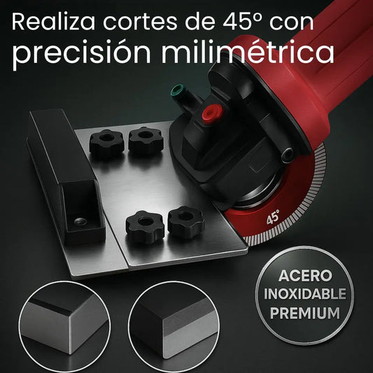 BISELADOR DE 45° PARA PULIDORA ANGULAR
