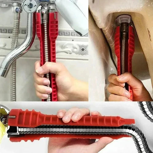 Llave de plomería universal 8 en 1