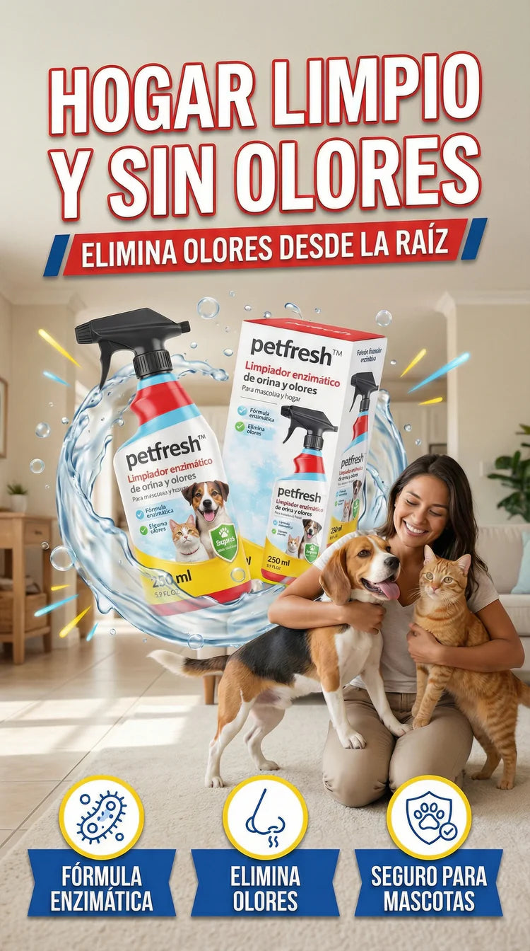 Petfresh limpiador enzimático