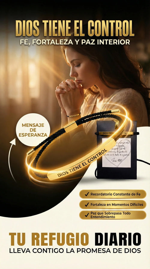 PULSERA DIOS TIENE EL CONTROL