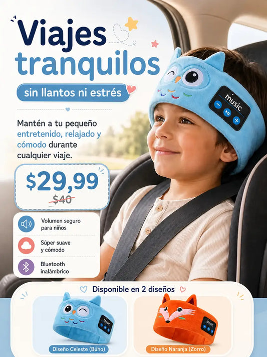 Diadema Infantil Con Bluetooth